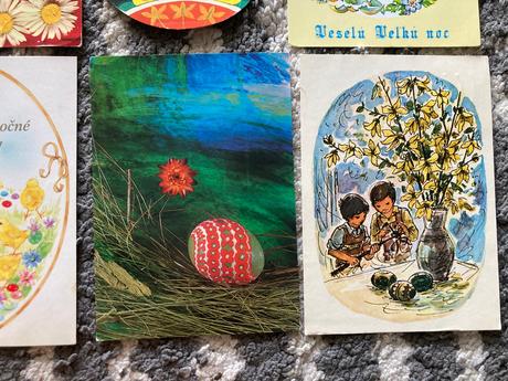 Zberateľské retro veľká noc 7ks,