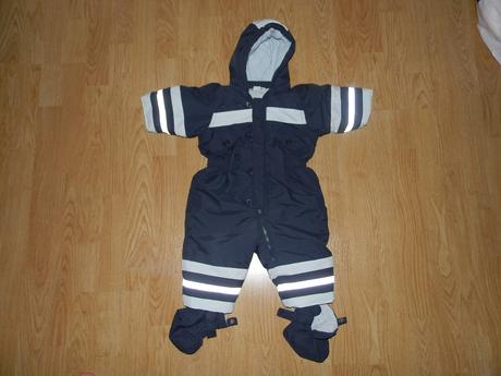 Značkový zimný neoprenový overal, h&m,68