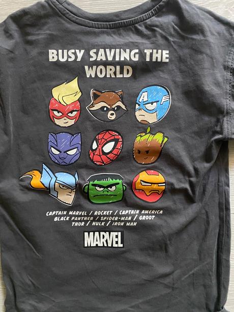 H&m nátelník marvel, h&m,116