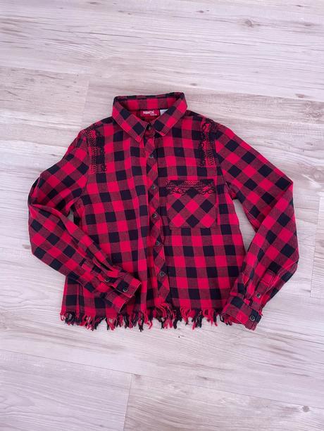 Dievčenská karovaná košela 152, pepperts,152