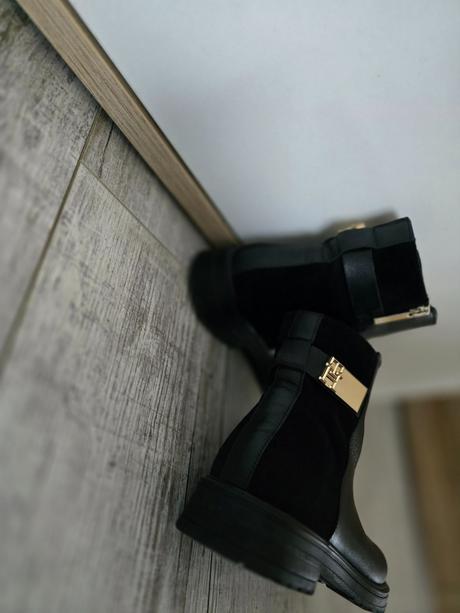 Tommy hilfiger kožené topanky, tommy hilfiger,39