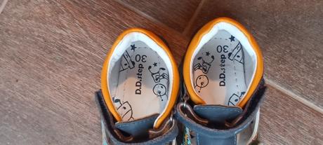 Kožené sandálky d.d.step, d.d.step,30