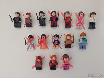 Lego postavičky - harry potter, batman, star wars,