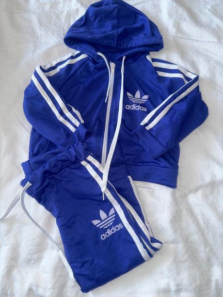 Fialova teplakovka, adidas,74