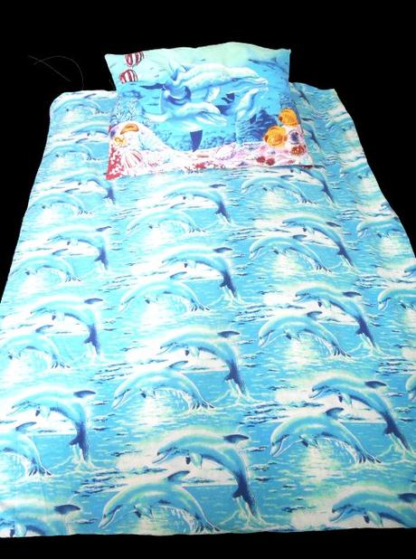 Delfínové posteľné návliečky 180x150cm, šírka (cm): 150,dĺžka (cm): 180