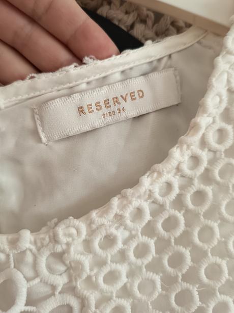Biele šaty reserved, reserved,xs