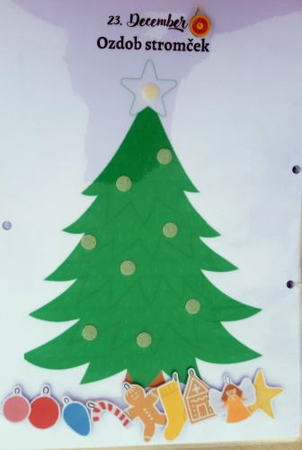 Adventný kalendár - pracovný zošit,