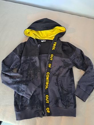 Mikina na zips s kapucnou 140 cm - zn. coccodrillo, coccodrillo,140