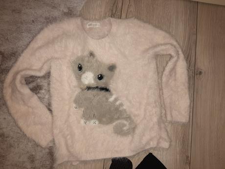 Balíček mačička, zateplené legíny, 122–134