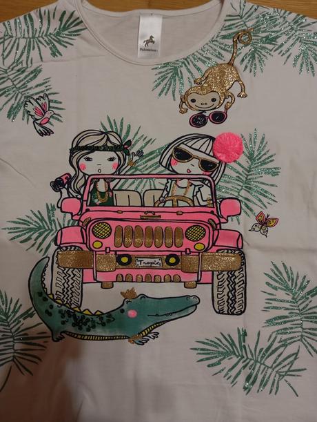 Nádherné tričko, palomino,140