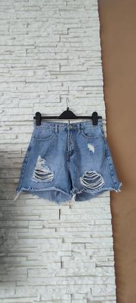 Riflové šortky/kraťasy, s