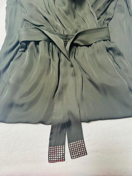 Khaki overal s ozdobami zn. pietro filipi originál, pietro filipi,40