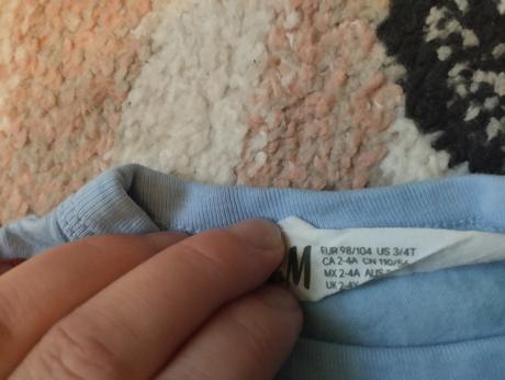 Tričko little brother, h&m,98