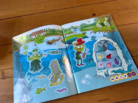 Albi kúzelné čitanie - strašidlá , zošit s nálepka, 