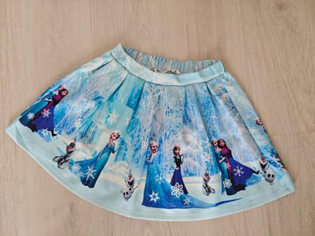 Sukňa ľadové kráľovstvo, h&m,140