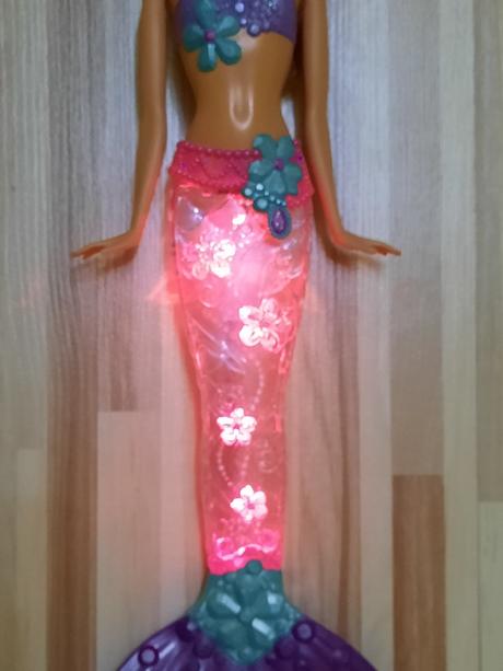 Barbie bruneta morská víla panna mermaidia, 