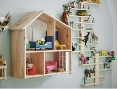 Dreveny domček ikea, 