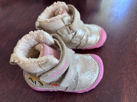 D.d.step zimné topánky barefoot 073 v.20, d.d.step,20