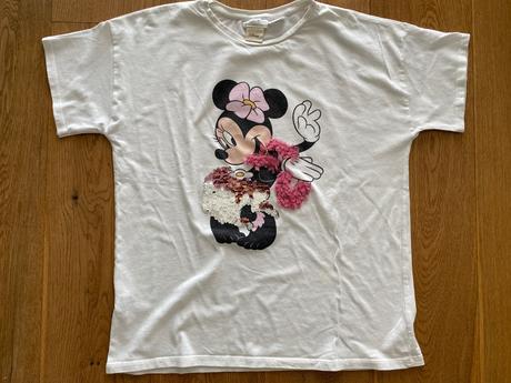Tricko s minnie, mango,152