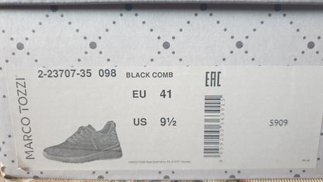 Elegantné dámske tenisky č.41, marco tozzi,41