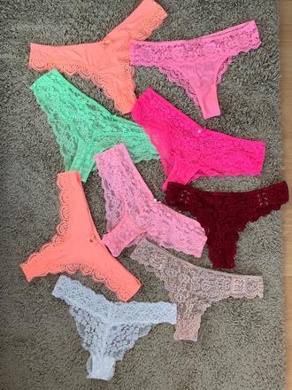 9ks dámske nohavičky, m / s