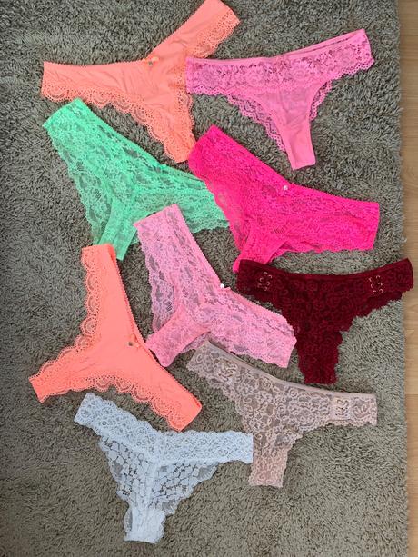 9ks dámske nohavičky, m / s