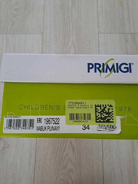 Sandále primigi, primigi,34
