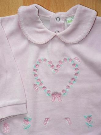 Zamatova mikina smily + nohavice, c. 74, 74