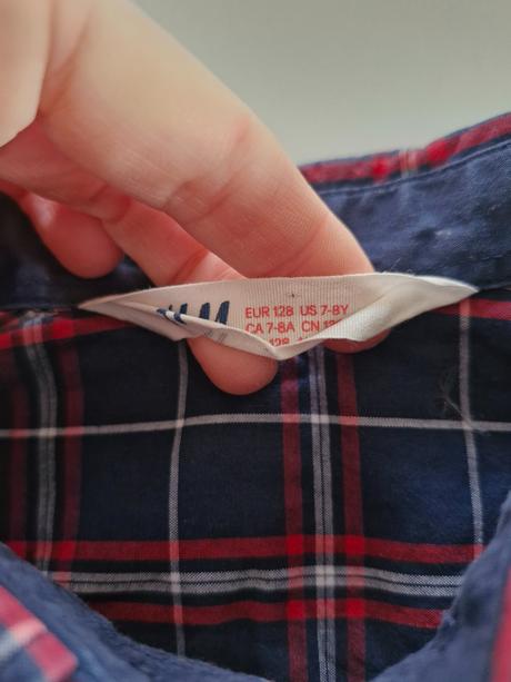 Košeľa, h&m,128