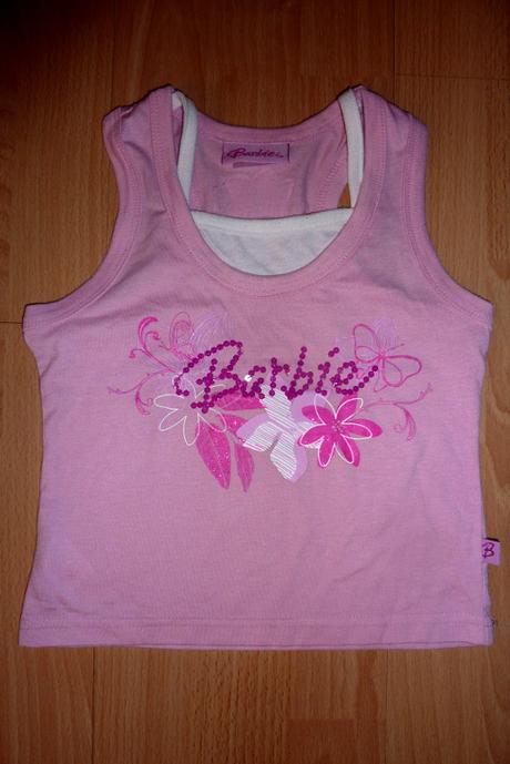 Barbie tričko+miniboden kraťasy,4-8 rokov/116-128, barbie,122