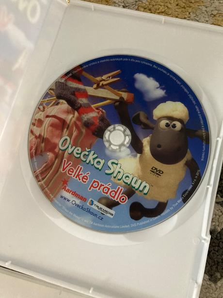 Dvd ovečka shaun velké prádlo, mickeyho klubík, 