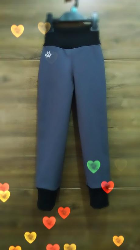 Zimné softshellky kombinované s reflexnym prvkom, 68 - 170