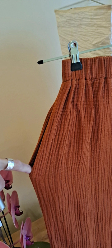 Mušelínové kulotky ninja retzer, m