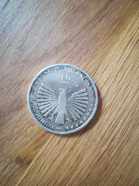 10 eurova minca 2007,50 rokov rímskych zmlúv, 