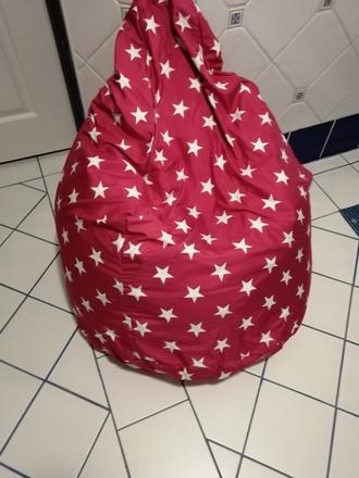 Sedací vak taburet,