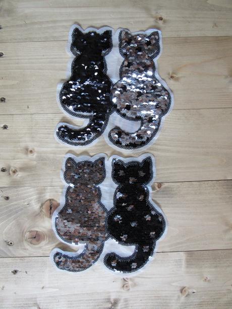 Flitrové otáčacie nášivky, 