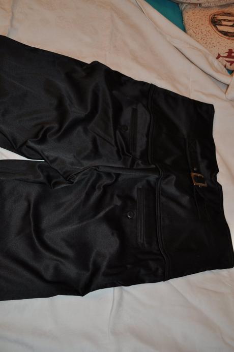 Elegantné nohavice s vysokým pásom chantall, 42