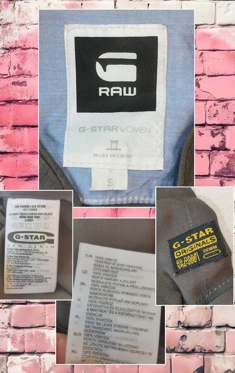 G - star raw - štýlové letné šaty, g-star raw,s