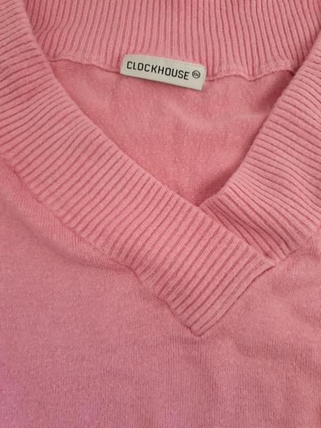 Ružový svetrík, clockhouse,m