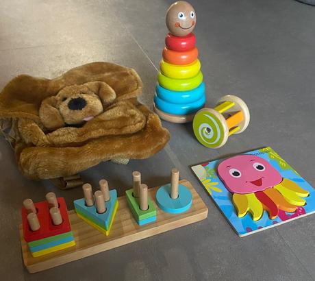 Drevené hračky pre najmenších, 