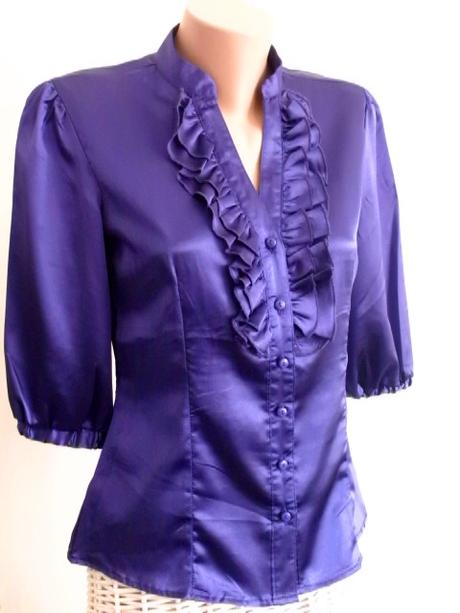 Luxusná saténová blúzka vo veľ. 38-40, takko,m