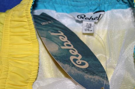 Nenosené šortky na kúpanie alebo kraťasy, rebel,128