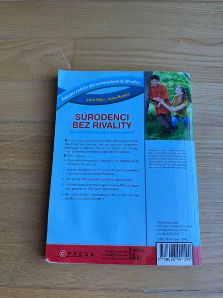 Kniha súrodenci bez rivality, 