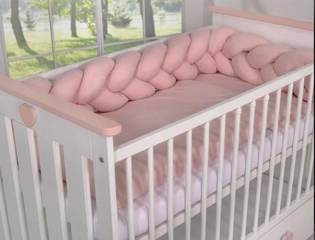 Nový pletenec / vrkoč 180 / 360 cm púdrový, šírka (cm): 180,dĺžka (cm): 180