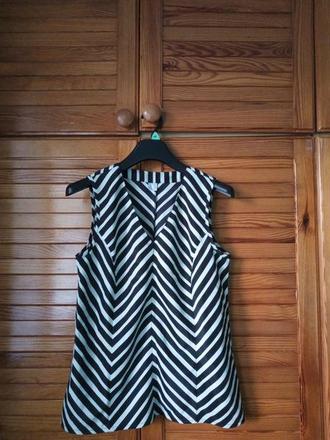 Bluzka bez rukavov, zara,40