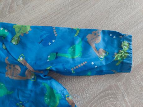 Nepremokavá ľahunká dino bunda veľ.80, mothercare,80