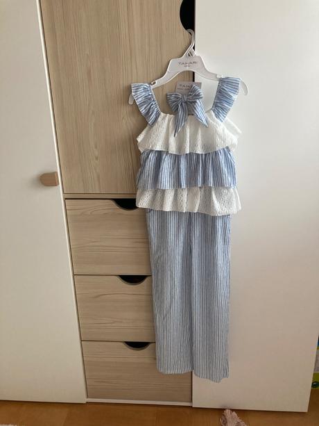 Letný overal tahari girl a gumicka do vlasov masla, 122