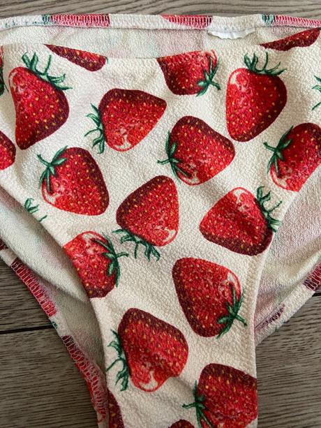 Plavky jahôdkové tezenis, tezenis,128