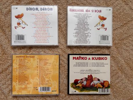 Detské cd s folklórnymi pesničkami, 