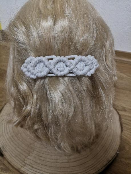 Macrame spona do vlasov-väčšia, 